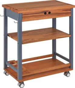 CARRELLO PER BARBECUE