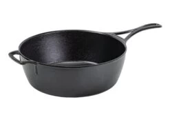 Lodge TEGAME CON COPERCHIO BLACKLOCK - DIAM. 30 CM -Grill Sconto BL49LDSKINT 04