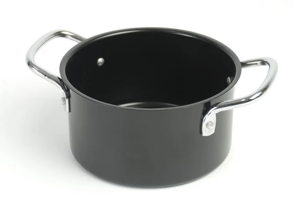 PENTOLA ANTIADERENTE PER COTTURA SUL BARBECUE 1 PENTOLA ANTIADERENTE PER COTTURA SUL BARBECUE