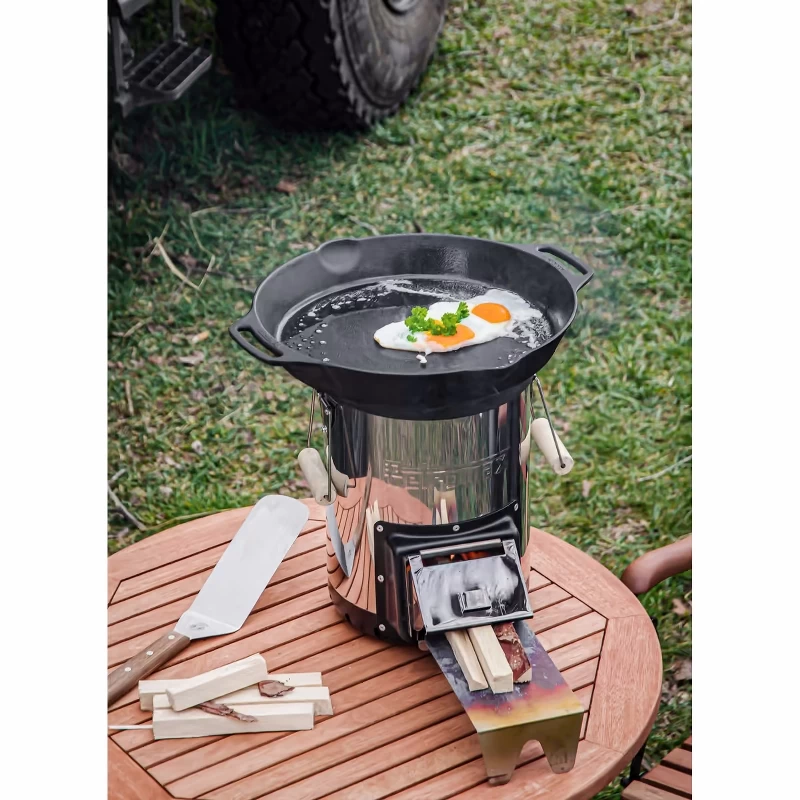 Petromax PADELLA IN GHISA D. 35 CM - 2 MANICI 2 Petromax PADELLA IN GHISA D. 35 CM - 2 MANICI - immagine 2