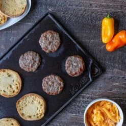 Lodge PIASTRA GRIGLIA REVERSIBILE 42X24 CM -Grill Sconto LDP3 03