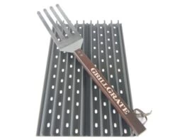 SET 2 GRIGLIE 40 X 13,34 CM PER GRILL RETTANGOLARI -Grill Sconto RG401334KIT2 04