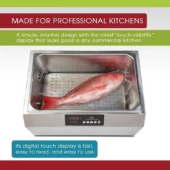 PERFECTA PRO - VASCA COTTURA SOTTOVUOTO - 1800W, 28 LT -Grill Sconto VSTSV251 03